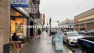 Cozy Fall Walk: Downtown Astoria, Oregon (Coast)