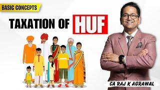 12. What is HUF? Taxation of Hindu Undivided Family | Basic Concepts | Income Tax AY 2024-25