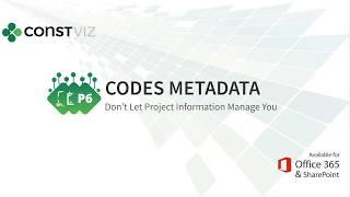 Codes Metadata in Construction Viz