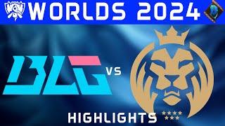 BLG vs MDK Highlights | Worlds Swiss Stage 2024 | Bilibili Gaming vs Mad Lions KOI by Onivia