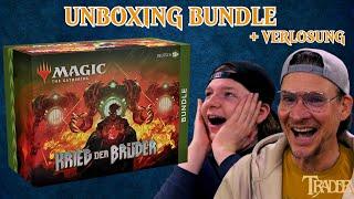 MTG Krieg der Brüder Opening Bundle deutsch | Magic the Gathering Unboxing | Trader | Review 2022