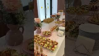 Фуршет поздравление на 8 марта для коллектива выставочного центра, март 2025