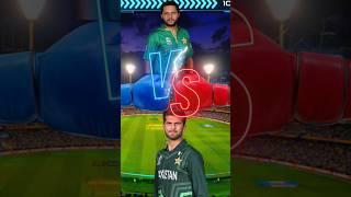 Shahid Afridi vs Shaheen Shah Afridi batting copittisan in rc24 #shorts