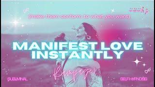 Manifest Love Instantly - SP Obsession (RAMPAGE) *SELF CONCEPT UPGRADE