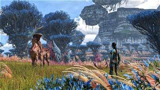 Ambient Walk through all of the new Biomes in The Sky Breaker DLC [ Avatar Frontiers of Pandora ]