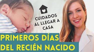 CÓMO CUIDAR al BEBÉ RECIÉN NACIDO en CASA:Todo lo que necesitas saber de la mano de una PEDIATRA