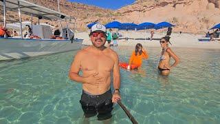 ISLA ESPIRITU SANTO  EL TOUR MAS COMPLETO NADO CON LOBOS MARINOS ️#lapazbcs 4K HDR