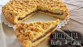 RICOTTA AND COCOA CRUMBLE PIE Easy Recipe