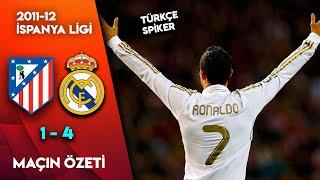 Atletico Madrid 1-4 Real Madrid | Mourinho'lu Prime Real Madrid / 2011-12 La Liga - Türkçe Spiker