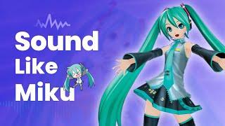 Best Miku Voice Changer | How to Sound Like Hatsune Miku's AI Voice