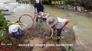 2 Familias Viven de 1 Draga Cajón Ecológica - Mini Draga Minería Oro