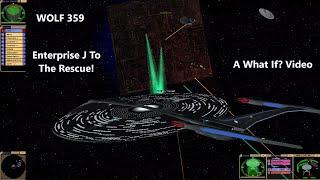 Star Trek Wolf 359 Battle | Enterprise J To The Rescue!  | Star Trek Bridge Commander Battle |