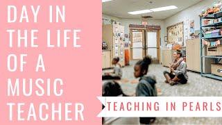 day in the life of a music teacher // teaching with no voice