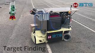 Transponder Installation Robot for AGV Positioning