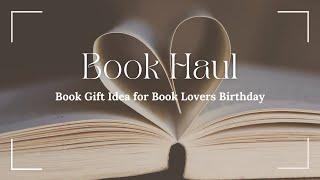 Book Haul | Booklover Gift Idea | Geschenkidee für Buchliebhaber