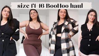 Ok but BooHoo snapped with these? (A size 14-16 haul) | beckyloubutton