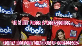 10% off Dog, Cat foods & Accessories#Aditya Dog Point