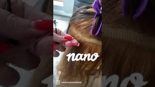 How to do Nano Ring Hair Extensions