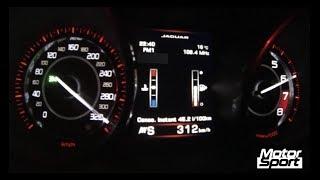 0-312 km/h : Jaguar F-Type R Coupé TOP SPEED (Motorsport)