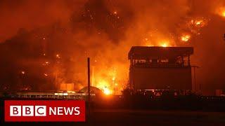 Wildfires devastate Turkey and Greece in 'worst fire crisis in a decade' - BBC News