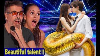 Sacred Riana’s Mind-Blowing Magic Wins Golden Buzzer and Stuns the World, America's Got Talent 2024