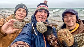 Cold, Wet, and Worth It? Rock Hunting Showdown!