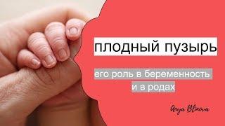 ПЛОДНЫЙ ПУЗЫРЬ | его роль в беременность и родах