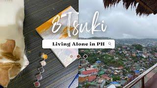 living alone in the Philippines: vacation, where to eat in Baguio, trying a new hobby | silent vlog