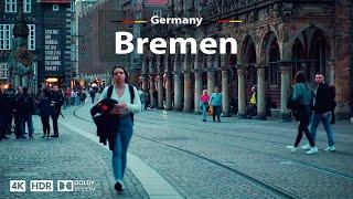 An Evening in Bremen, Germany  Cinematic Video Tour  4K 60fps Fujifilm X-T5