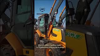 Loader and Excavator Busy at both ends#loaderbackhoe #loader #excavator #loadersvlog #hengwang