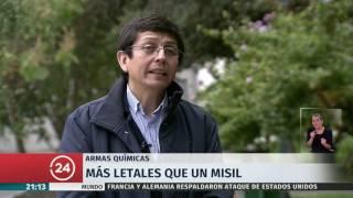 Así funcionan las armas químicas: Cientos de veces más letales que un misil | 24 Horas TVN Chile