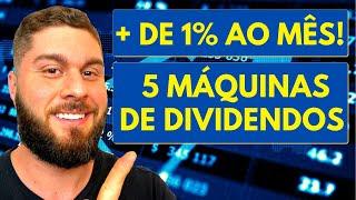 Top 5 Melhores Fundos Imobiliários (FIIs) Que Pagam Mais De 1% Ao Mês De Dividendos