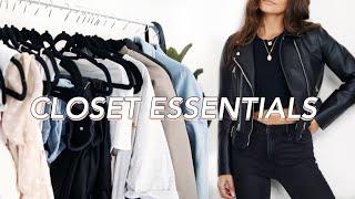 13 CLOSET ESSENTIALS TO BUILD YOUR WARDROBE