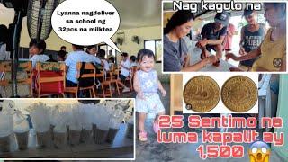 Fulfilling milktea order|Lyanna delivering milktea order sa elementary school