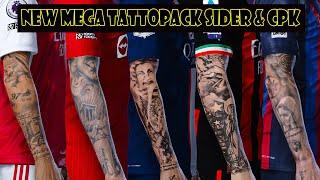 NEW MEGA TATTOOPACK AIO SEASON 22-23 || ADDED 500++ TATTOOS || SIDER & CPK VERSION