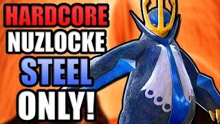 Pokémon Platinum Hardcore Nuzlocke - Steel Types Only! (No items, no overleveling)