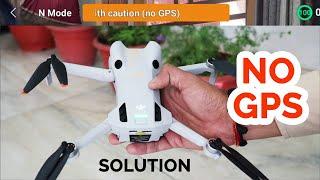 DJI mini 4 pro | After updating firmware get the error (NO GPS) error code: 30008 | Solution