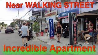 We FOUND a SUPER COOL two-story APARTMENT with GARAGE at a CHEAP PRICE near Walking Street Angeles !