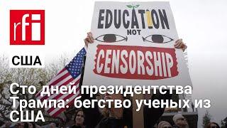 Сто дней президентства Трампа: бегство ученых из США
