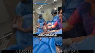 Pregnancy Exercise || Normal Delivery with huge Fibroid Uterus #ytshorts #vizag #normaldelivery