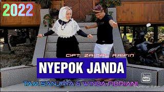 Lagu lampung populer - NYEPOK JANDA - Tam Sanjaya & Winda Fidriani - Cipt. Zainal arifin