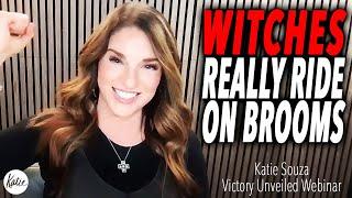 Witches Really Ride On Brooms! ...and Other Witch Facts // Katie Souza Victory Unveiled Webinar Clip