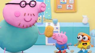 Peppa Pig Official Channel | Fun Play with Peppa and Doh-doh | Play-Doh Show Stop Motion