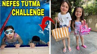 NEFES TUTMA CHALLENGE !! HAVUZ DA ZEYNEP HİRANUR