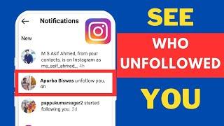 How to See Who Unfollowed YOU on Instagram