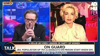 Talk TV - Kellie-Jay and Kevin O'Sullivan discuss the inclusion of men in women's prisons.