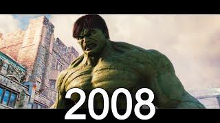 Evolution of Hulk 2008-2019