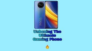 Quick Unboxing The Gaming Phone Poco x3 Pro #poco #pocox3pro