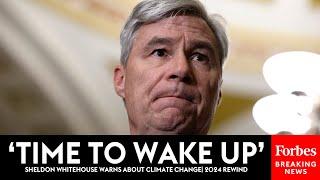 Sheldon Whitehouse Issues Dire Warnings About Climate Change | 2024 Rewind