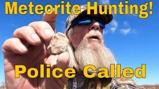 Franconia Arizona Meteorite Hunting, Railroad Cops Showed Up